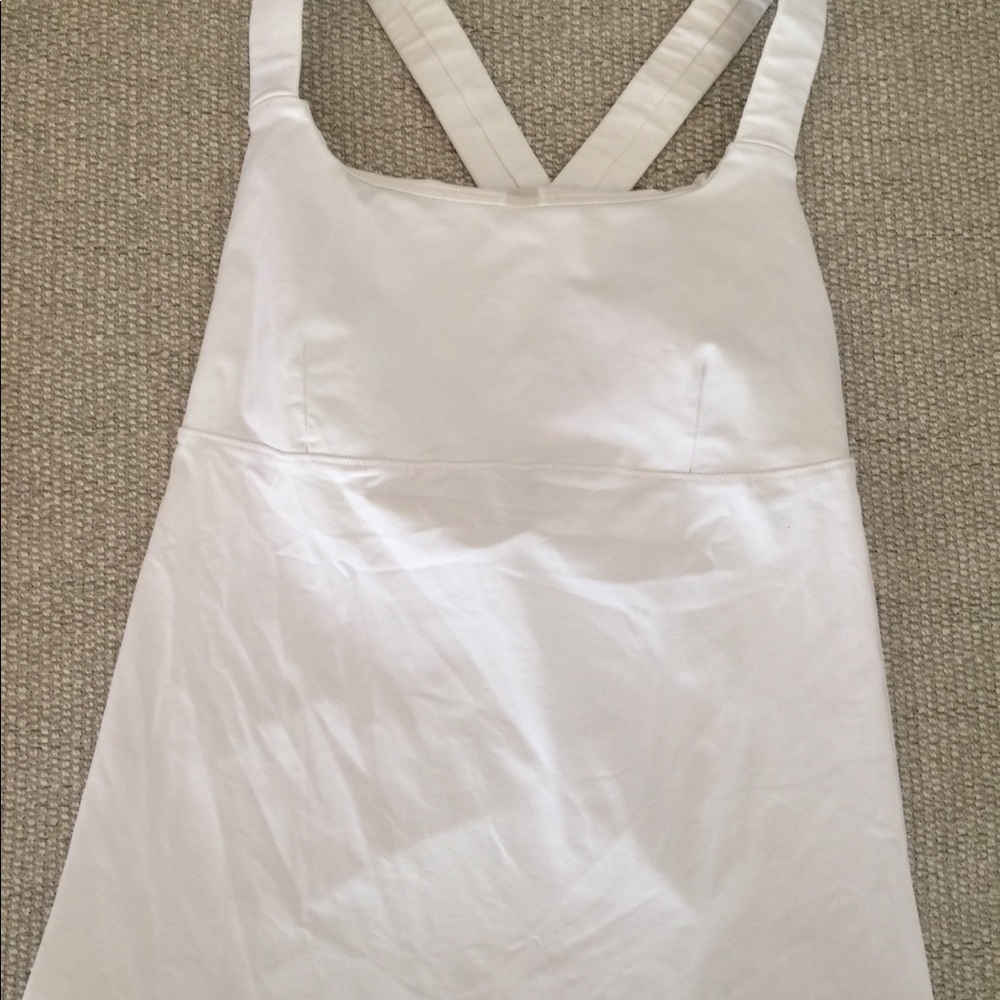 Lululemon White Tank